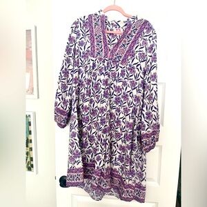 Victoria Dunn blockprint dress - perfect for fall!